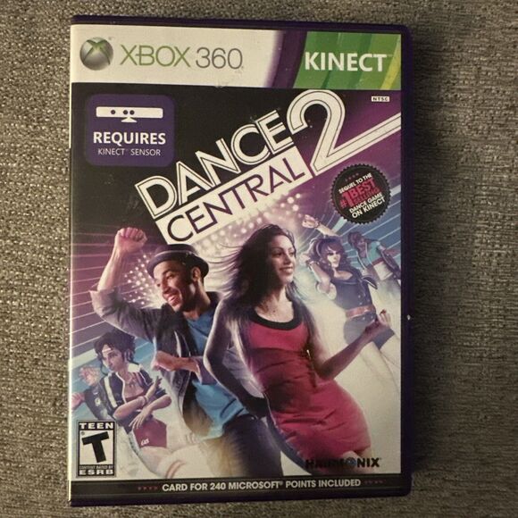 Dance Central 2 Microsoft Xbox 360, Kinect Game - Picture 1 of 3